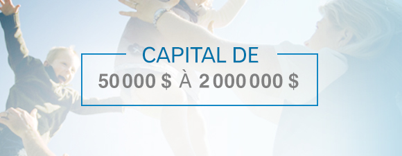 Capital de 50 000 $ à 2 000 000 $