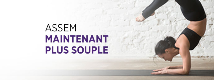 Femme qui fait du Yoga
